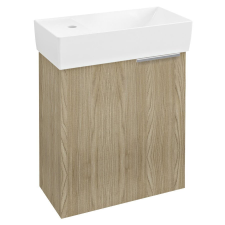 Sapho LATUS IX mosdótartó szekrény balos jobbos 44x50x22cm bardíni szilva fürdőszoba bútor