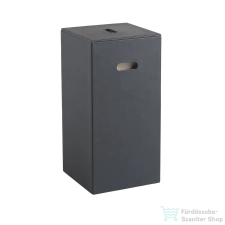 Sapho LUXURY szemetes, 30x61,8x30cm, fekete (103614) fürdőszoba kiegészítő