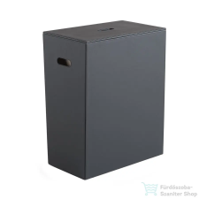 Sapho LUXURY szemetes, 49,5x61,8x29cm, fekete (103714) fürdőszoba kiegészítő