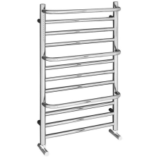  Sapho MANISA fürdőszobai radiátor három törölközőtartóval, 500x800mm, 180W, króm (IZ110) fűtőtest, radiátor