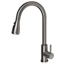 Sapho MIKELA mosogató-csaptelep. gun metal csaptelep