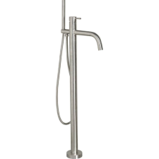 Sapho MINIMAL kádtöltő csaptelep zuhanyszettel, padlósík alatti alaptettel, inox (MI021) csaptelep