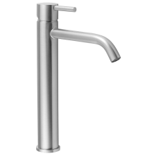 Sapho MINIMAL mosdócsaptelep, leeresztő nélkül, magasság: 338mm, inox csaptelep