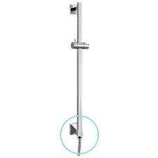 Sapho NANCY zuhanyrúd vízbekötéssel, 620mm, réz/króm csaptelep
