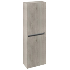  Sapho NIRONA állószekrény, 2 ajtóval, balos/jobbos, 40x140x20cm, mokka tölgy (NR450-1212) fürdőszoba bútor