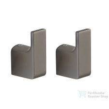 Sapho PIRENEI fogas, 1 pár, gun metal (PI2781) fürdőszoba kiegészítő