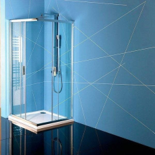 Sapho POLYSAN EASY LINE szögletes zuhanykabin, 900x800mm, transzparent üveg (EL5315) kád, zuhanykabin
