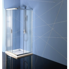 Sapho POLYSAN EASY LINE szögletes zuhanykabin, 900x900mm, BRICK üveg kád, zuhanykabin