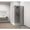 Sapho POLYSAN ESCA BLACK MATT Walk-in zuhanyfal, falra szerelhető, matt füst üveg, 1200mm (ES1412-02)