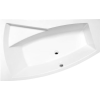 Sapho POLYSAN EVIA aszimmetrikus kád, balos, 160x100x47cm
