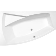 Sapho POLYSAN EVIA aszimmetrikus kád, balos, 160x100x47cm kád, zuhanykabin