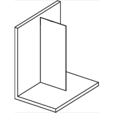  Sapho POLYSAN MODULAR Fix zuhanyfal, 1500mm (MS1-150) kád, zuhanykabin