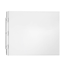 Sapho POLYSAN PLAIN 70, oldallap, 70x59cm, fehér (72669) kád, zuhanykabin