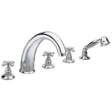 Sapho REITANO ANTEA 5 részes kádperemre szerelhető kádtöltő csaptelep, króm csaptelep