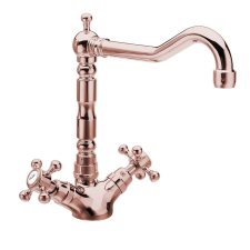 Sapho REITANO ANTEA kétkaros mosogató-csaptelep, rózsa arany csaptelep