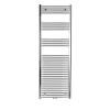 Sapho Sapho ALYA fürdőszobai radiátor egyenes 500x1118 mm, középső bekötés, króm 1145-05