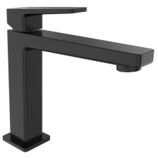 Sapho TURSI mosdócsaptelep. hosszú kifolyóval. matt fekete csaptelep