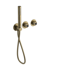 Sapho ULTRAMIX csaptelep test, kézizuhannyal, matt arany csaptelep