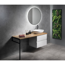 Sapho WOODY tömörfa pult, 1700x28x500mm, natúr tölgy fürdőszoba bútor