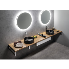 Sapho WOODY tömörfa pult, 2000x28x500mm, natúr tölgy fürdőkellék