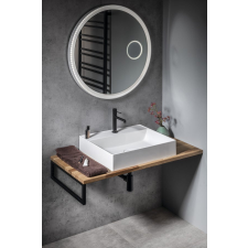 Sapho WOODY tömörfa pult, 700x28x500mm, natúr tölgy fürdőkellék