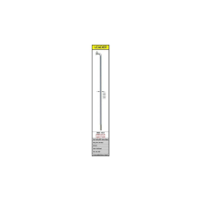 Sapim Leader ezüst színű küllő, ezüst színű küllőanyával 2,0 x 246 mm kerékpár és kerékpáros felszerelés