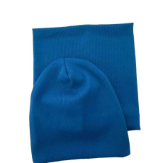 Sapka-sál szett kék 49-50 cm