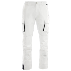 Sara King Flex Fehér/Szürke Munkásnadrág - 44