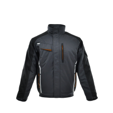 Sara Sara Standard Winter bélelt kabát - sötétszürke