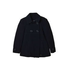 Sarabanda sötétkék lány gyapjú kabát – 116 gyerek kabát, dzseki