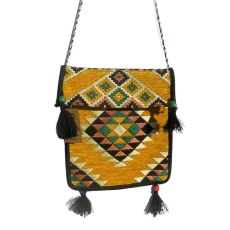  Sárga Kilim Válltáska