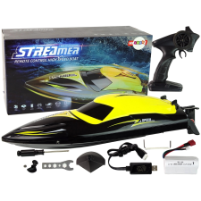 Sárga RC Motorcsónak 35 km/h távirányítós modell