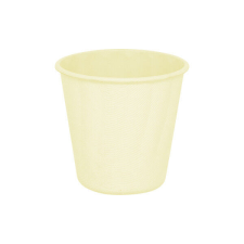 Sárga Vert Decor pohár 6 db-os 310 ml party kellék
