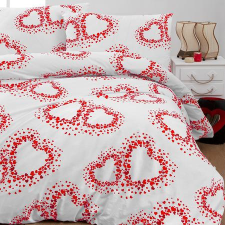  Sarlot szerelmes pamut ágyneműhuzat (140x200) lakástextília