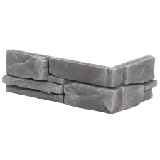  Sarok Stones Bedrock fekete 11,7x32,5x15 cm RBEDROCKGF járólap
