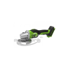  Sarokcsiszoló akkumulátoros Greenworks GD24AG 24v, 125mm, akku és töltő nélkül