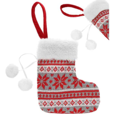 Saska Garden Karácsonyi ajándékzokni függesztő 16x19cm - saska christmas karácsonyi dekoráció