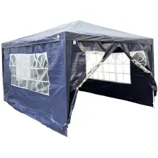 Saska Garden Kerti Sátor Pavilon 3X4X2,5M Tengerészkék Saska Garden kerti bútor