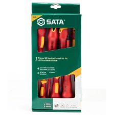 SATA Csavarhúzó készlet 7 db-os szigetelt - VDE Sata csavarhúzó