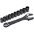 SATA Csillag-villás univerzális racsnis klt 11r. 10-19 mm - Black - SATA (205331)