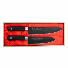 Satake Kardkovács Fekete Zest. Chef+santoku univerzális kés és bárd