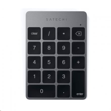 Satechi Aluminum Slim Wireless Keypad asztroszürke (ST-SALKPM) (ST-SALKPM) billentyűzet
