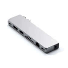 Satechi Pro Hub Max ezüst (ST-UCPHMXS) (ST-UCPHMXS) laptop kellék