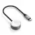 Satechi USB-C Magnetic Fast-Charging Cable for Apple Watch - Space Gray (ST-QCAWM)