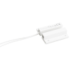  Satel K-1 2E Mágneses nyitásérzékelő, felületre szerelhető, 2 lezáró ellenállás: 1.1 kOhm, 24.2x7.2 mm, fehér