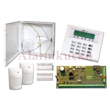 Satel VERSA 10 zónás telefon kommunikátoros riasztóközpont LCD biztonságtechnikai eszköz