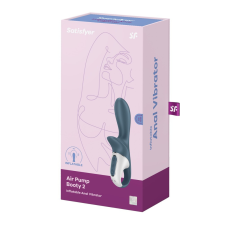 Satisfyer Air Pump Booty 2 análvibrátor, pumpa funkcióval vibrátorok