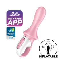 Satisfyer Air Pump Booty 5+ pink vibrátorok