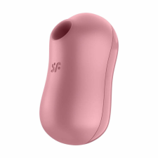 Satisfyer Cotton Candy - akkus, léghullámos csikló vibrátor (korall) vibrátorok