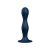 Satisfyer Double Ball-R - tapadótalpas súlyozott dildó (sötétkék)